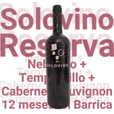Vino Tinto Solovino Reserva